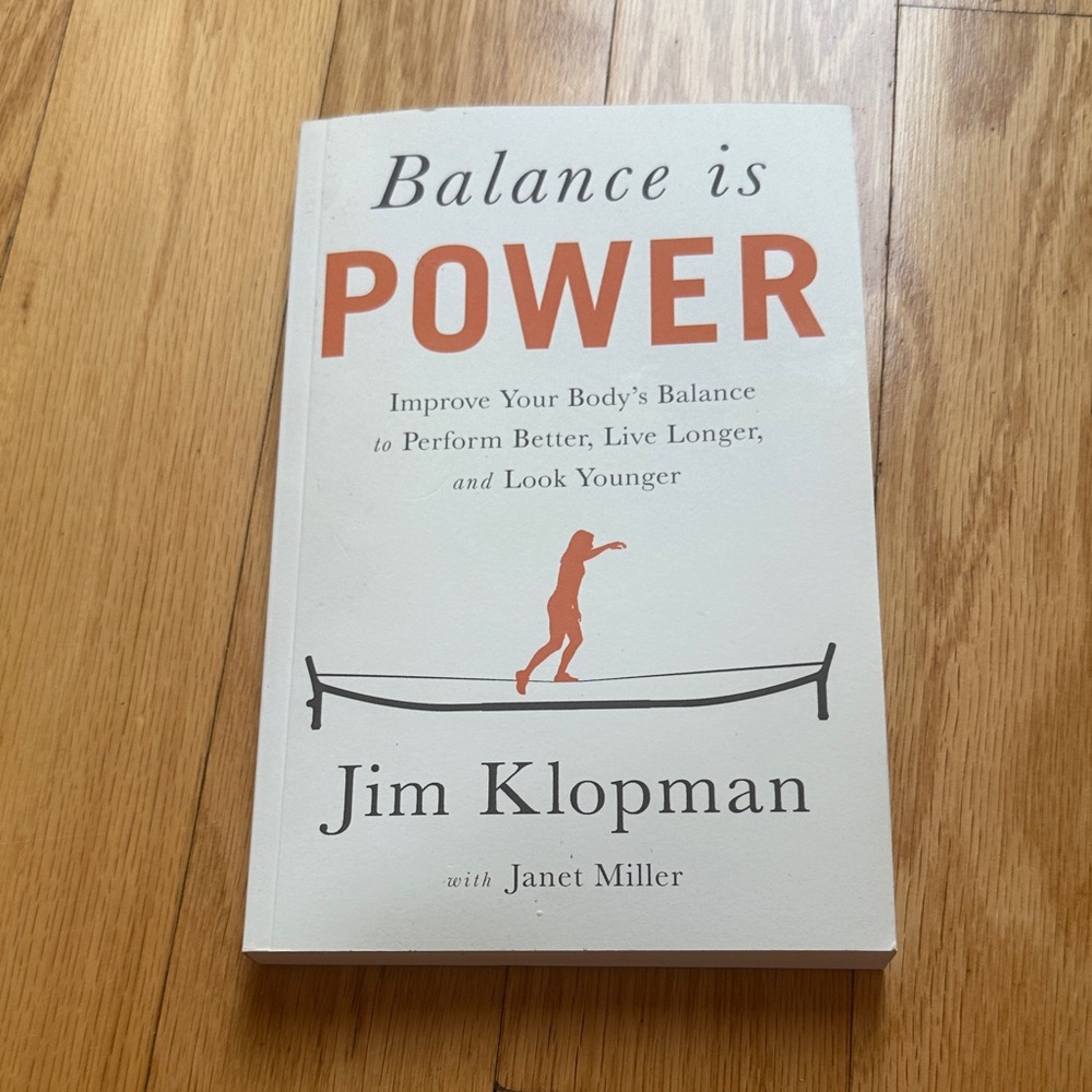 Balance is Power Book by Jim Klopman